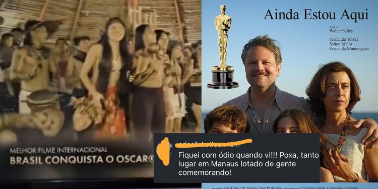 'Pensam que aqui no Amazonas só tem índio': Manauara reclama por Globo mostrar só indígenas vendo Oscar