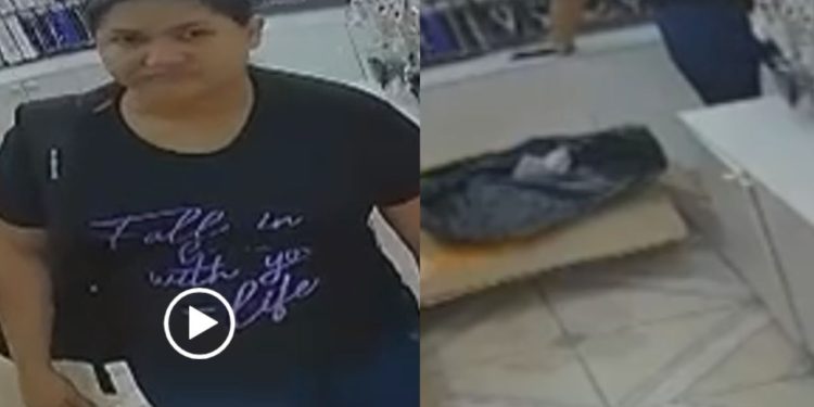 Loja no Centro de Manaus denuncia mulher que furt0u celular fingindo ser cliente