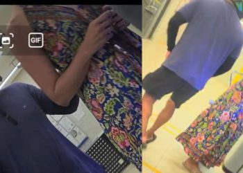 Mulher grava momento que é assaltada dentro do Banco do Brasil do Lírio do Vale; assista