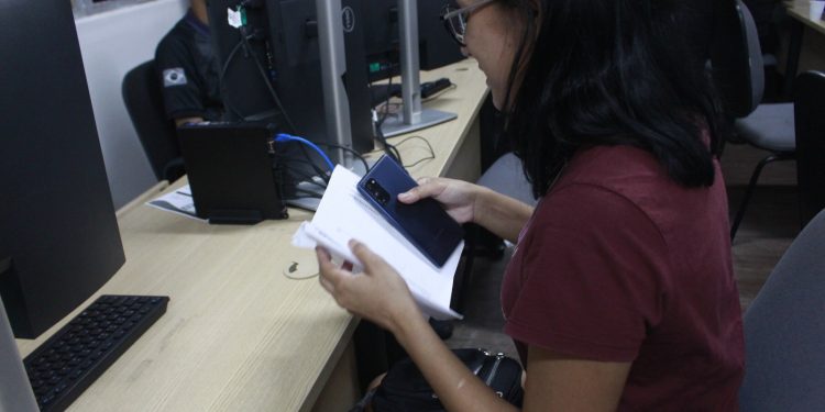 A população pode verificar se seu nome consta no edital disponível no site da SSP-AM. Foto: Victor Levy/ SSP-AM