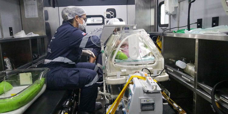 Mãe e bebês estão sendo acompanhadas pela rede estadual de saúde do Amazonas, desde o pré-natal. Foto: Arthur Castro Secom