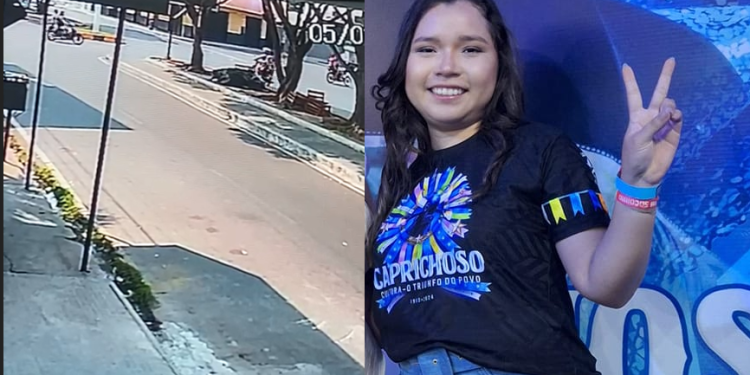 O acidente ocorreu  no cruzamento de duas ruas em Parintins, no dia 1º de dezembro de 2024. Foto: Reprodução