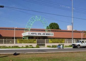 A mulher foi sedada dentro do hospital. Foto; Reprodução