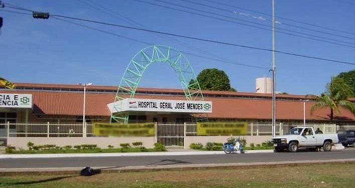 A mulher foi sedada dentro do hospital. Foto; Reprodução