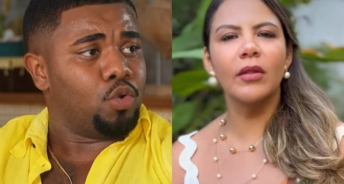 O baiano diz que ela não tem direito a nada e que já ganhou foi muito. Foto: Reprodução