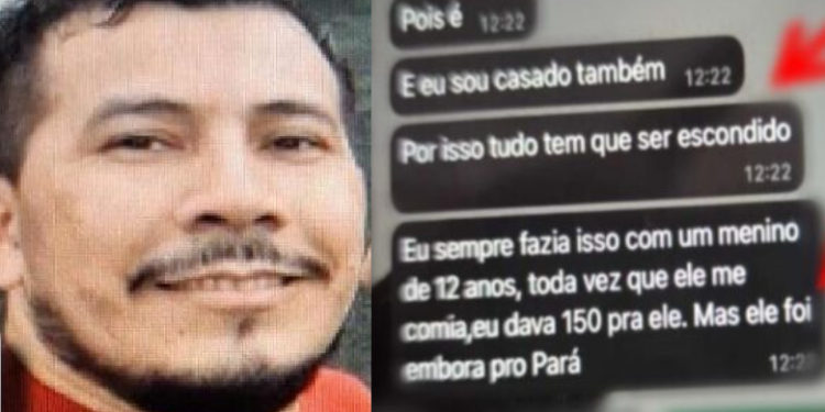 O homem foi identificado apenas como Gelson. Foto: Reprodução