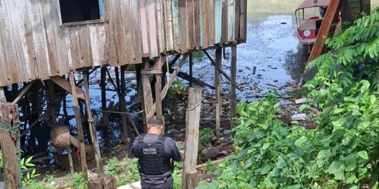 Ele estava nas proximidades da avenida São Jorge. Foto: Reprodução