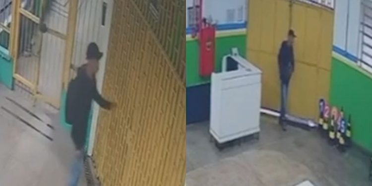Vídeo: Bandido consegue entrar em escola municipal em Manaus, ass4ltar merendeira e sair tranquilo