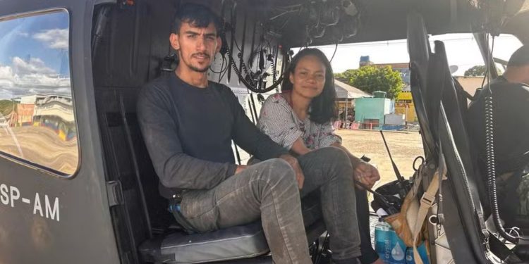 Experiência no exército ajudou casal a sobreviver por 5 dias na selva em Rio Preto da Eva
