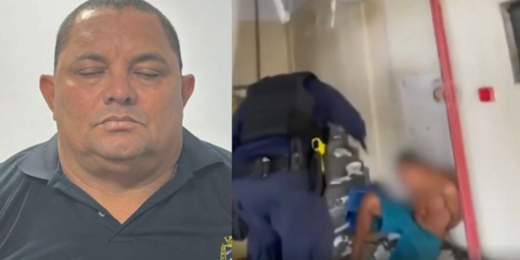 Guarda municipal que agr3diu morador de rua em Manaus se apresenta na delegacia e presta depoimento