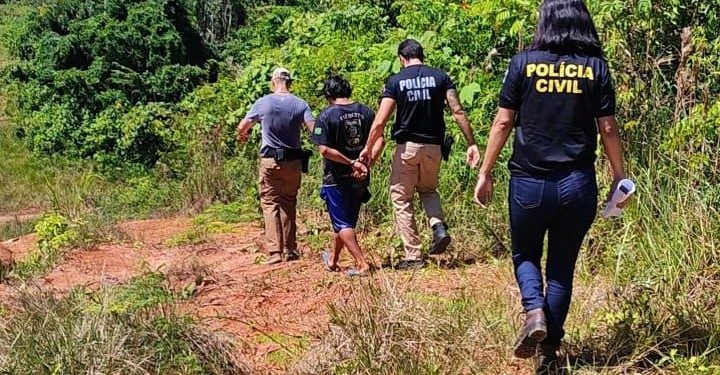 Na ocasião do crime, ele estava dormindo na residência da vítima. Foto: Erlon Rodrigues e Divulgação/PC-AM