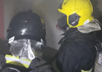 O Corpo de Bombeiros foi acionado e, apesar do susto, ninguém ficou ferido. Foto: Divulgação