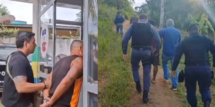 As prisões foram realizadas em menos de 48 horas no município. Foto: Divulgação/PC-AM