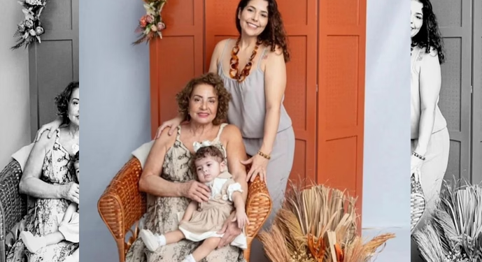 De acordo com a Polícia Militar, os corpos das três vítimas estavam sobre a cama. Foto: Divulgação