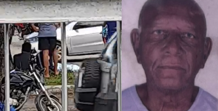 José Izomar de Souza Costa, de 83 anos, acabou não resistindo. Foto: Reprodução