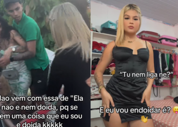 Uma das jovens foi identificada como Patrícia Santos. Foto: Reprodução