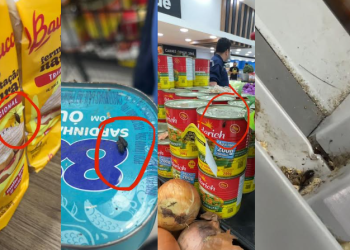 A ação foi motivada por uma denúncia nas redes sociais, que relatava a venda de produtos fora da validade no estabelecimento. Foto: João Pedro Sales/ Procon-AM