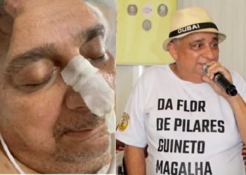 O cantor e compositor está internado desde que sofreu a agressão. Foto: Reprodução