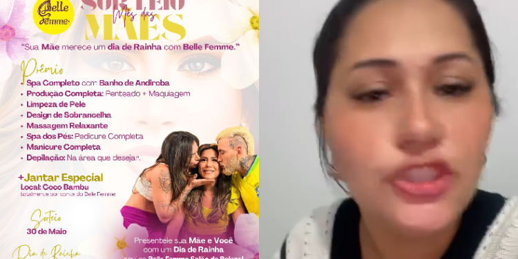 Claudiele dos Santos reagiu após muitas críticas recebidas. Foto: Reprodução