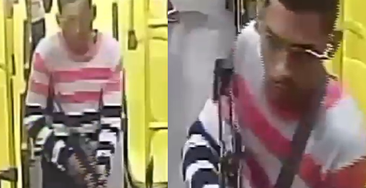 Eles tiveram as imagens divulgadas pelo Núcleo de Repressão a Roubos no Transporte Coletivo e Rotas do Polo Industrial de Manaus (Nurcc). Foto: Divulgação