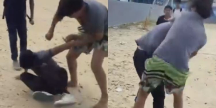 Vídeo mostra br1ga entre estudantes no Novo Israel; um ficou sangr4nd0