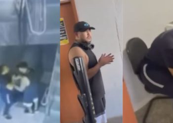Vídeo: Homem é preso após invadir academia no Tarumã e perseguir personal