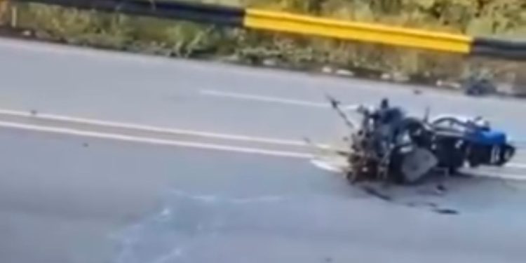 Vídeo: Em alta velocidade, motociclista perde a vida ao realizar curva na AM-070