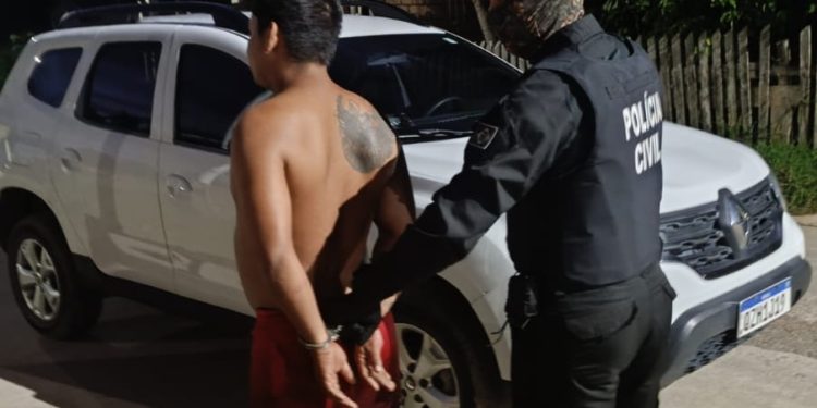 Vítima foi atingida por cinco golpes de faca em via pública, mas sobreviveu aos ferimentos. Foto: Divulgação/PC-AM