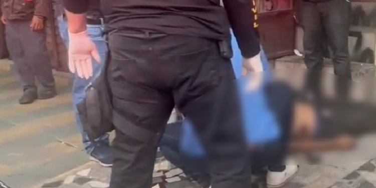 O acidente ocorreu enquanto a vítima trabalhava. Foto: Reprodução