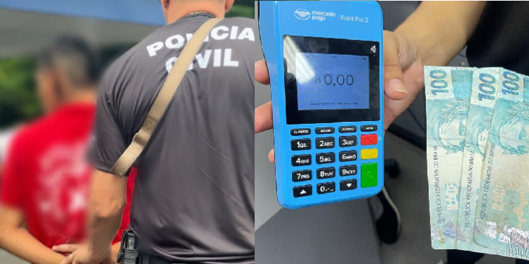 O suspeito fez compras no bar da embarcação com notas falsas. Foto: Divulgação/PC-AM