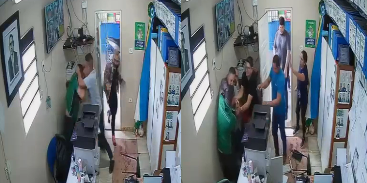 O diretor foi socorrido e levado ao hospital municipal de Manacapuru. Foto: Reprodução