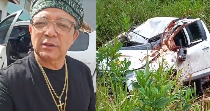 O acidente ocorreu na manhã desta quinta-feira (26). Foto: Reprodução