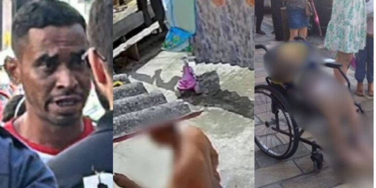 Video: Ao ameaç4r a ex, homem flagrado empurrando o pai m0rt0 em Manaus confessa: 'eu m@tei'