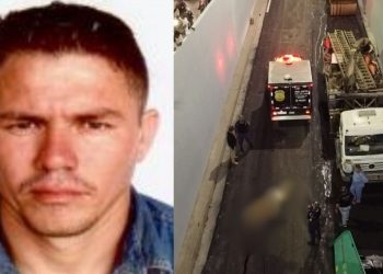 Corpo do homem que caiu do Viaduto Rei Pelé continua no IML aguardando familiares