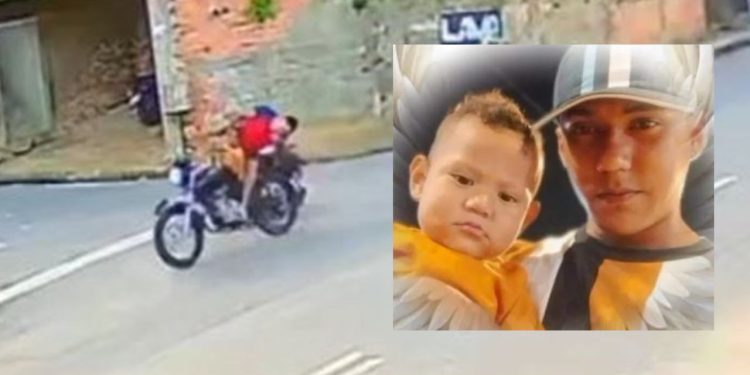 “Era trabalhador”, diz esposa do homem m0rt0 a tir0s com o filho de 2 anos no Valparaíso