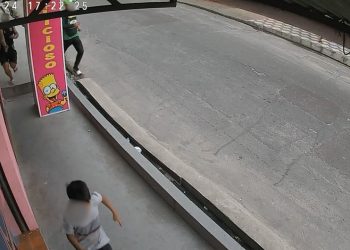 Câmera registra pânic0 durante ex3cução de 'Baixinho' no Novo Israel; veja