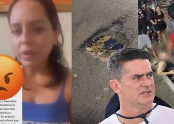 Irmã da grávida m0rt4 por conta de buraco na Djalma expõe negligência de David Almeida: 'pare de ser omisso''