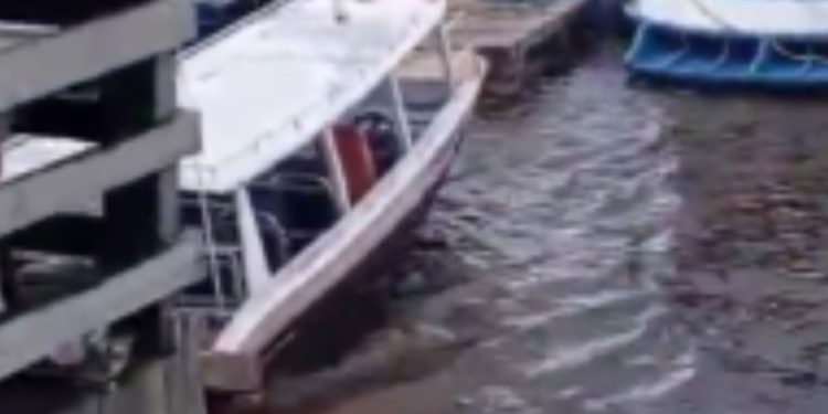 Canoa com família afunda no Rio Amazonas durante travessia; veja o vídeo