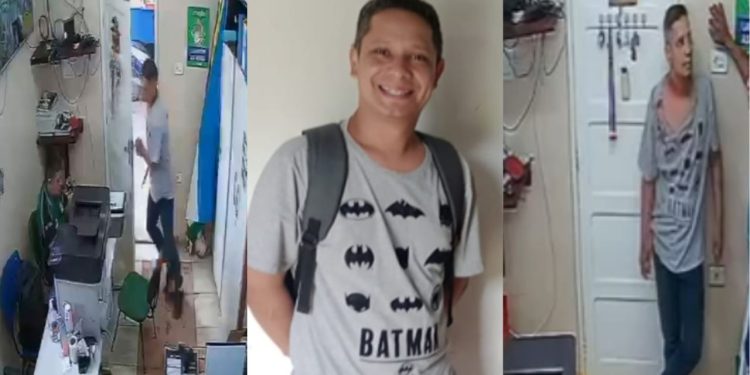 VEJA: Professor que esfaqueou diretor de escola em Manacapuru é identificado