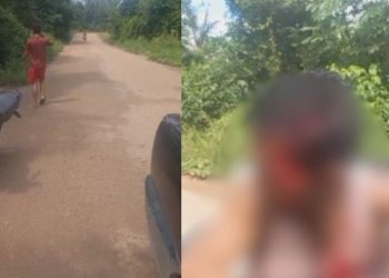 VÍDEO: Ambulância atr0pel4 homem e o deixa jogado na pista sem prestar socorro em Maués