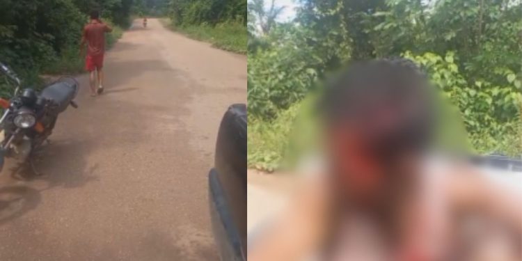 VÍDEO: Ambulância atr0pel4 homem e o deixa jogado na pista sem prestar socorro em Maués