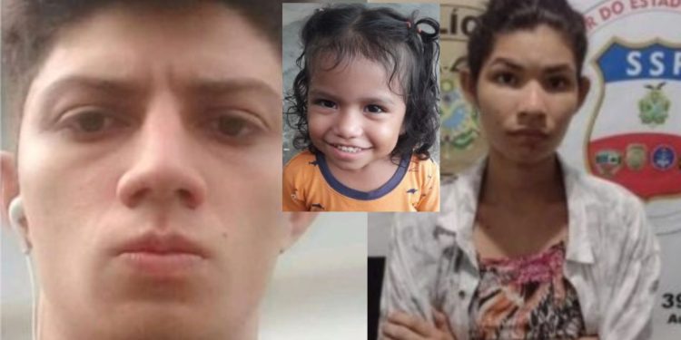 Casal recebe mais de 30 anos de prisão por m0rte e ocult4ção de menina de 2 anos em Manaus