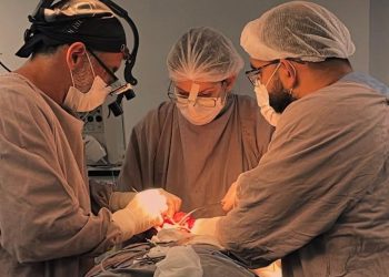 A cirurgia, que durou cerca de dez horas, foi concluída na madrugada de quinta-feira (03). Foto: Amanda Amorim/FHAJ