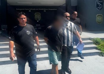 O autor efetuou um disparo de arma de fogo contra a vítima. Foto: Divulgação/PC-AM