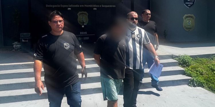 O autor efetuou um disparo de arma de fogo contra a vítima. Foto: Divulgação/PC-AM