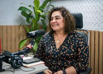 A pré-candidata ao Governo do Amazonas deu uma entrevista a uma rádio nesta segunda-feira (28). Foto: Reprodução