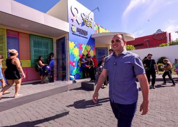 O CAIC Doutor José Contente, entregue nesta segunda-feira, 28/7, funciona no bairro Jorge Teixeira, Zona Leste. Foto: Herick Pereira