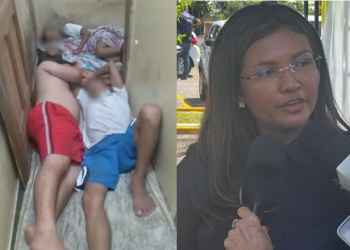 Batalha mencionou que a mulher é investigada pelo assassinato de uma adolescente em Manaus e alegadamente se declara integrante de facção criminosa. Foto: Reprodução