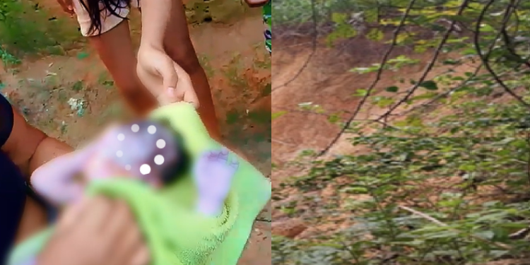 O parto teria acabado de acontecer em casa. Foto: Reprodução