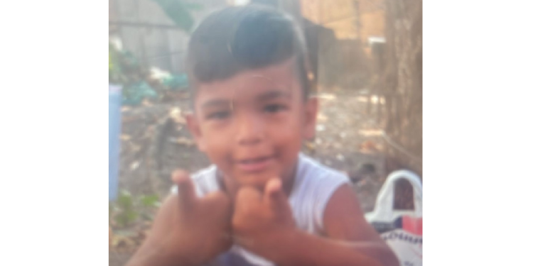 Arthur Miguel estava com os pais, que limpavam a residência. Foto: Reprodução